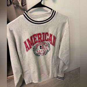 American University graphic crewneck